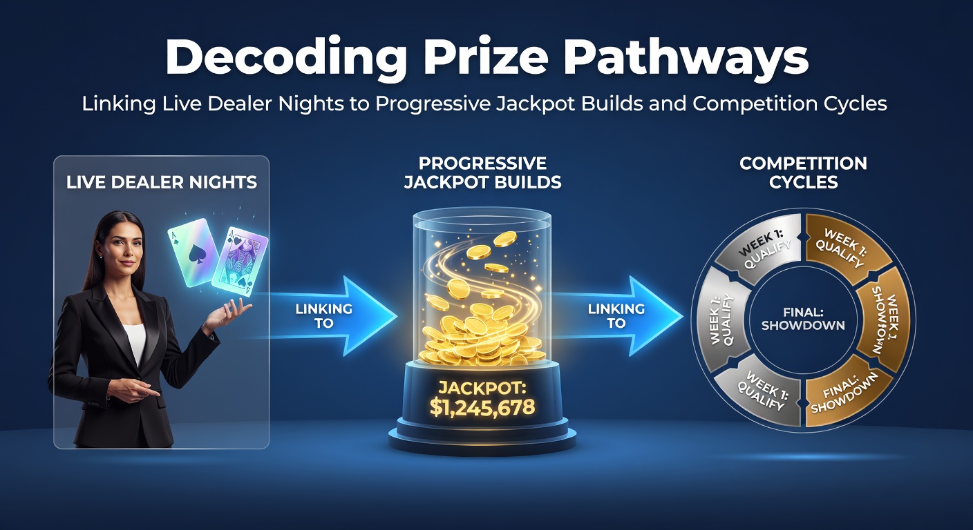 Live dealer tables during evening sessions showing real-time progressive jackpot meters on blackjack and roulette games