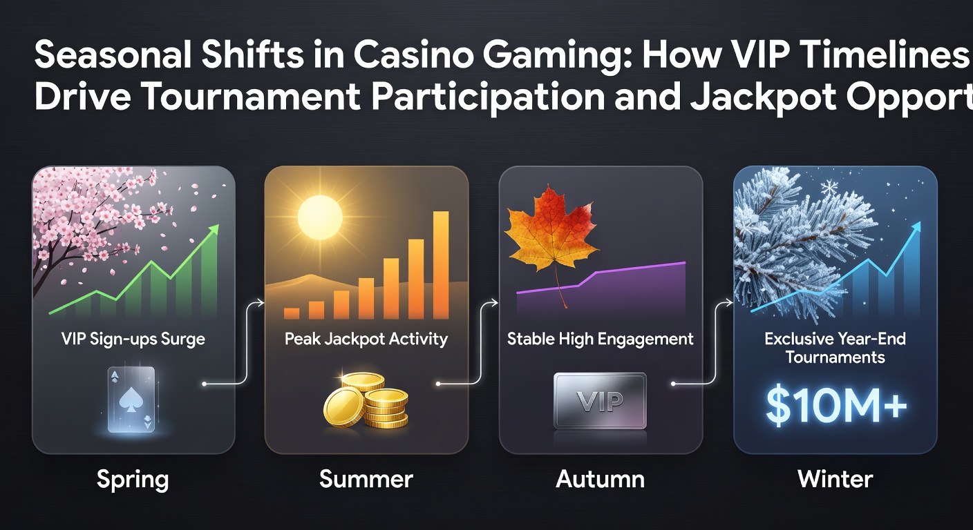 VIP players participating in a seasonal casino tournament with jackpot leaderboards visible