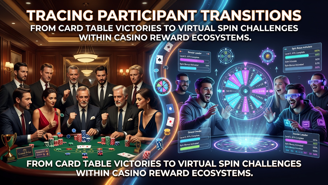 Casino players moving from poker tables to slot machines in a modern reward program setting